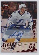 2025 Upper Deck Fleer Ultra Rookies Red Rainbow Foil 1/10 Jack Finley Auto 0he
