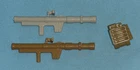 vintage G.I. GI JOE gijoe ZAP WEAPONS PARTS LOT #2 bazooka backpack + FREE SHIP