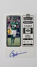 2022 Panini Contenders - Rookie Ticket Rps Garrett Wilson 117 Au Rc 2022 Panini Contenders - Rookie Ticket Rps Garrett Wilson 117 Au Rc