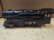 Vtg MARX Locomotive 4 Cars Train Set Wind Up Motor w/Key