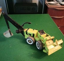 Vintage Tonka Trench Digger Front Loader Excavator /Trencher Wheeled Canada