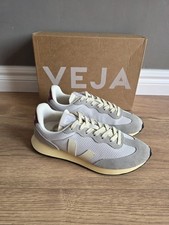 Veja Rio Branco II Alveomesh Light Grey Pierre Marsala Trainers UK 6 