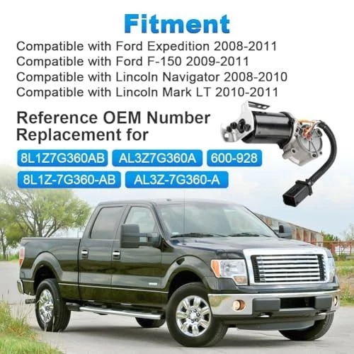 Transfer Case Shift Motor for Ford F150 Expedition Lincoln Navigator 2008-2011 Foto 3 de 4