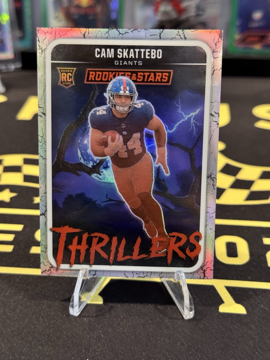 2025 Rookies & Stars CAM SKATTEBO Rookie Silver Thrillers Chrome