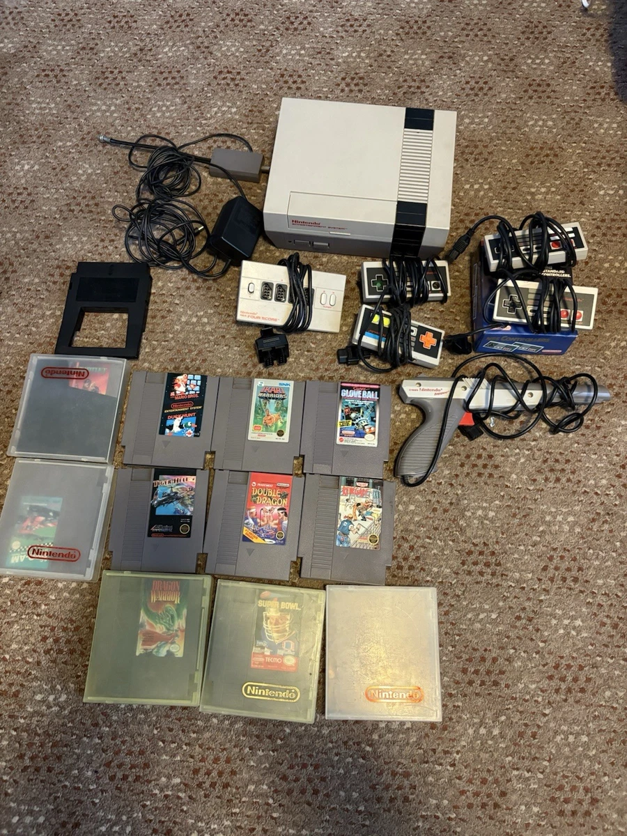 Vintage Video Game Console Lot - Untested/As-Is