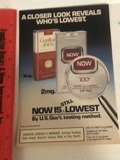 do they still make now cigarettes Reynolds Brands  Nicotine isn't harmless 