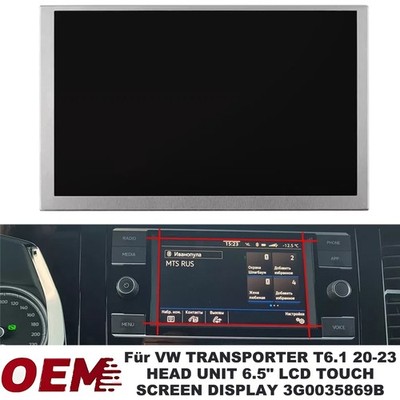 LM1696A01-1D 6.5'' LCD Display Für VW Atlas Crafter Skoda Fabia Radio Navigation