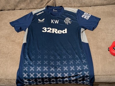 CASTORE GLASGOW RANGERS STAFF PUBLISHED TRAININGSSHIRT MEDIUM HERREN