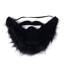 VIGUEUR Mustaches - Costume Party Male Man Fake Beard Moustache Large, 1pc