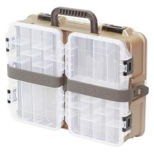 Plano Adjustable Compartment Box with 12 to 36 compartments, Plastic, 5" H x 12