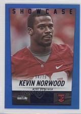 2014 Panini Hot Rookies Rookie Showcase 54/79 Kevin Norwood #392 0f8