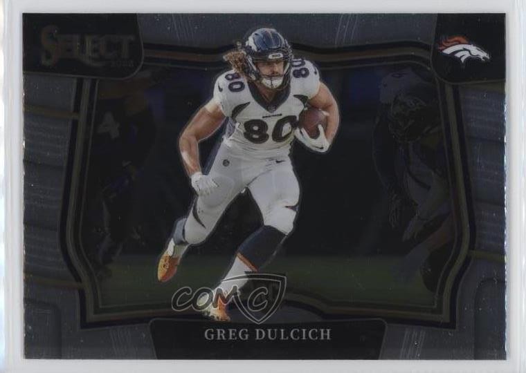 2022 Panini Select Field Level Greg Dulcich #487 07lk