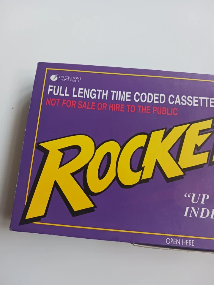 VHS Promo The Rocketeer Demo Touchstone Disney 1990s 1991 Not for Sale/Hire Rare - Image 2 of 4