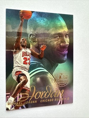 1996-97 Fleer Flair Showcase Michael Jordan #23   Section 1 / Row 2 / Seat 23