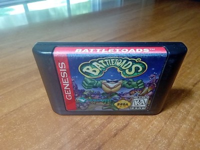 Battletoads (Sega Genesis, 1991) Rare Full Art Alternate Label *TESTED*