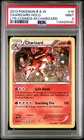 POKEMON LEGENDARY TREASURES CHARIZARD #19 COSMOS PSA 9 MINT #114420430 (SWIRL)