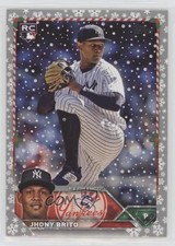 2023 Topps Holiday Metallic Jhony Brito #H138 09j5