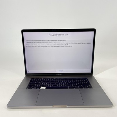 MacBook Pro 15 Touch Bar Gray 2017 i7 16GB 512GB SSD Radeon Pro 555 Pink Hue