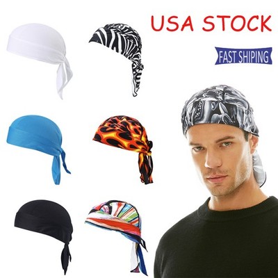 Cooling Helmet Liner Do Rag Skull Caps for Men Cooling Head Wraps Hard Hat Liner