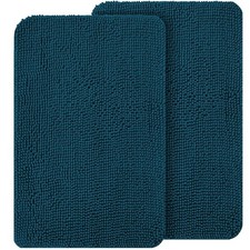 OLANLY Set de Tapis de Porte pour Chien 2 Pièces 36x24, Absorbe l'Humidité et la Saleté, Absorbant Non-