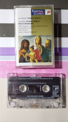 K7 Audio - Stabat Mater; Dixit Dominus | Scarlatti Vivaldi | Guter Zustand