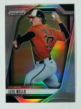 2025 Panini Prizm #68 Levi Wells Silver Prizms Baltimore Orioles Baseball