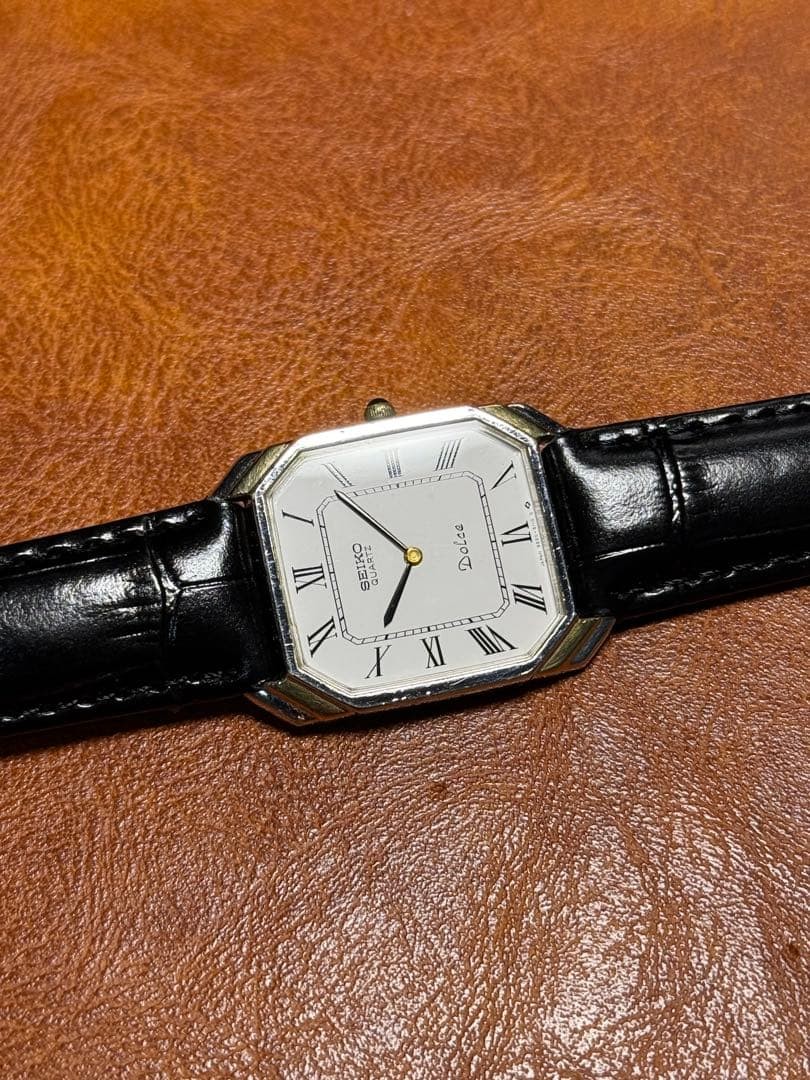 Seiko Dolce Rectangular Tank Watch 1981 Working B… - image 5