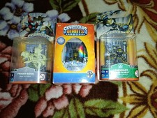3 Skylanders Giant Rare Legendary Stealth Lightcore Chill Egg Easter Gitd Rider