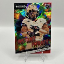 2024 Panini Prizm Draft Picks - Instant Impact Red Ice #II-BC Blake Corum (RC)