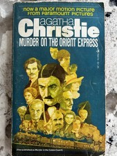 Murder on the Orient Express by Agatha Christie 1975 paperback