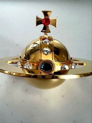 Vivienne Westwood Brass Giant Orb Display Art Object 12cm Diameter
