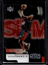 2000-01 Upper Deck Slam Steve Francis Extra Strength Silver #/500 Rockets