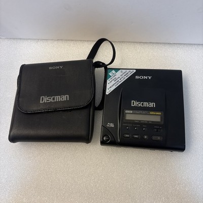 Sony Discman D-303 Portable CD Player 1bit DAC Mega Bass Optical Very Nice