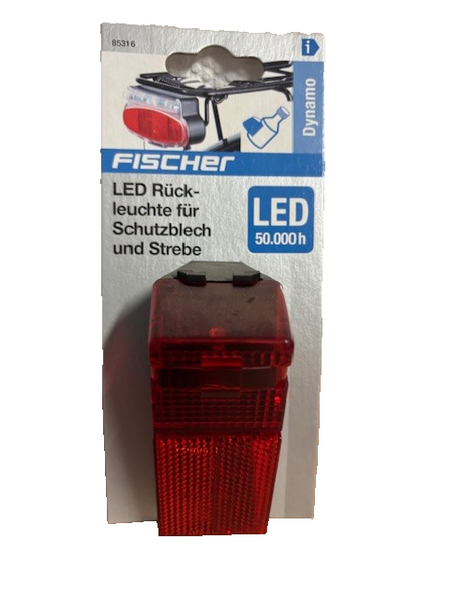 Fischer Dynamo-Led-RüCkleuchte, Mit Integriertem Reflektor-image