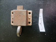 Antique Cast Iron Cabinet Cupboard Latch Surface Mount Furniture Hardware