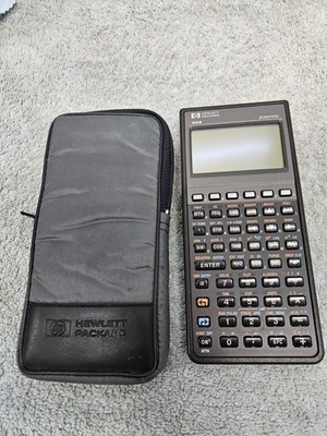 Hewlett Packard HP 48S Graphing Calculator With Case Tested No Manual