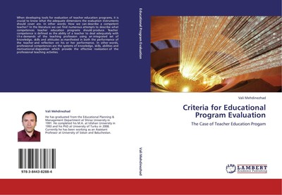 Criteria for Educational Program Evaluation Vali Mehdinezhad
