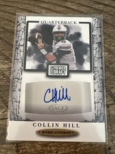 2021 Sage Premier Draft - Autographs Collin Hill #A108 (AU, RC)