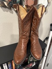 Vtg. SANDERS COWBOY BOOTS 11D-nice