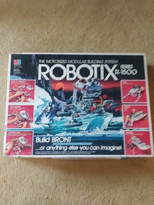 MB Build Bronto 1985 ROBOTIX Series R-1500 Crawler Set Original Box