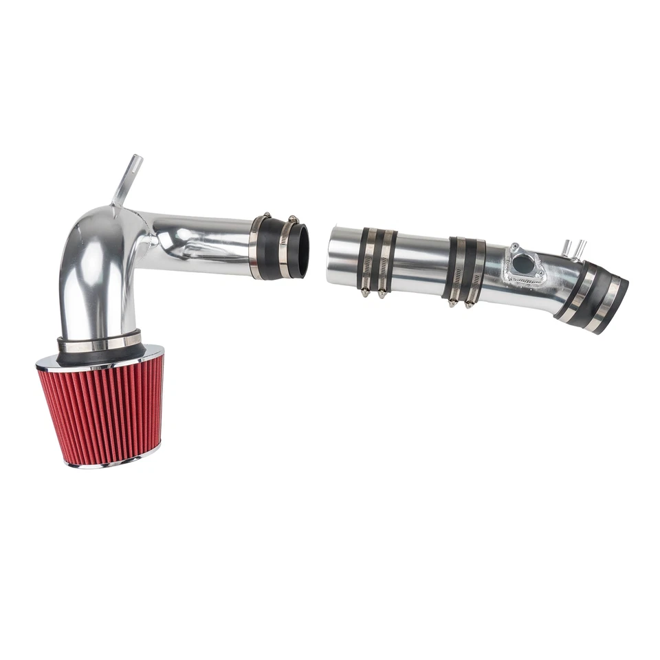 For 2004-2011 Mazda RX-8 R2 1.3 Liter 3.5" Cold Air Intake Kit + Red Filter - Image 4 of 4