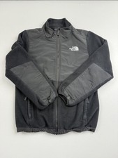 The North Face Jacket Girls Large 14/16 Black Fleece Full Zip Pockets Warm
