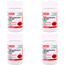 Rugby Dextromethorphan 15mg - 20 Softgels  Robitussin CoughGel 3-2027 -4 Pack