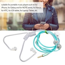 Air Tube Earbuds Ergonomic Radiation Free Noise Reduction Portable Binaural ZYDN