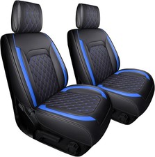 Jeep Wrangler Seat Covers 2007-2026 Jk Jl Waterproof Leather 2 Pcs Front Custom