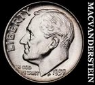1959 Roosevelt Dime- Silver- Choice Gem Brilliant Uncirculated Luster #J2296