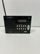 ROBERTS Ecologic 1 DAB / FM Portable Digital Radio – Black – Tested & Working
