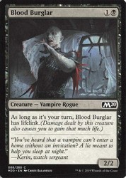 Blood Burglar #88 Core Set 2020 M20 MTG