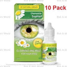 Gotas Manzanilla Soluci n Sophia, Alivio y Descanso de Origen Natural - 10 Pack