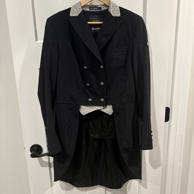 NWOT Cavallo Vienna Mast Shadbelly Show Equestrian Coat MSRP $1195 Sz 12